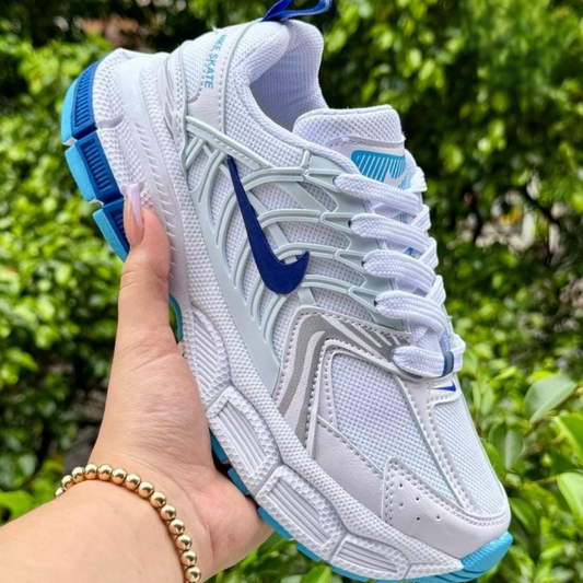 Zyon - Tenis Aero Skate Arana Blanco Azul | Dama