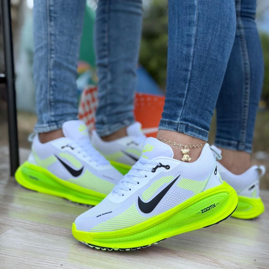 Zyon - Tenis Aero V-Plus 18 Blanco Verde | Unisex