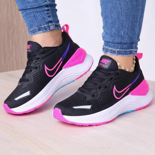 Zyon - Tenis Aero Z-Speed Negro Rosa | Dama
