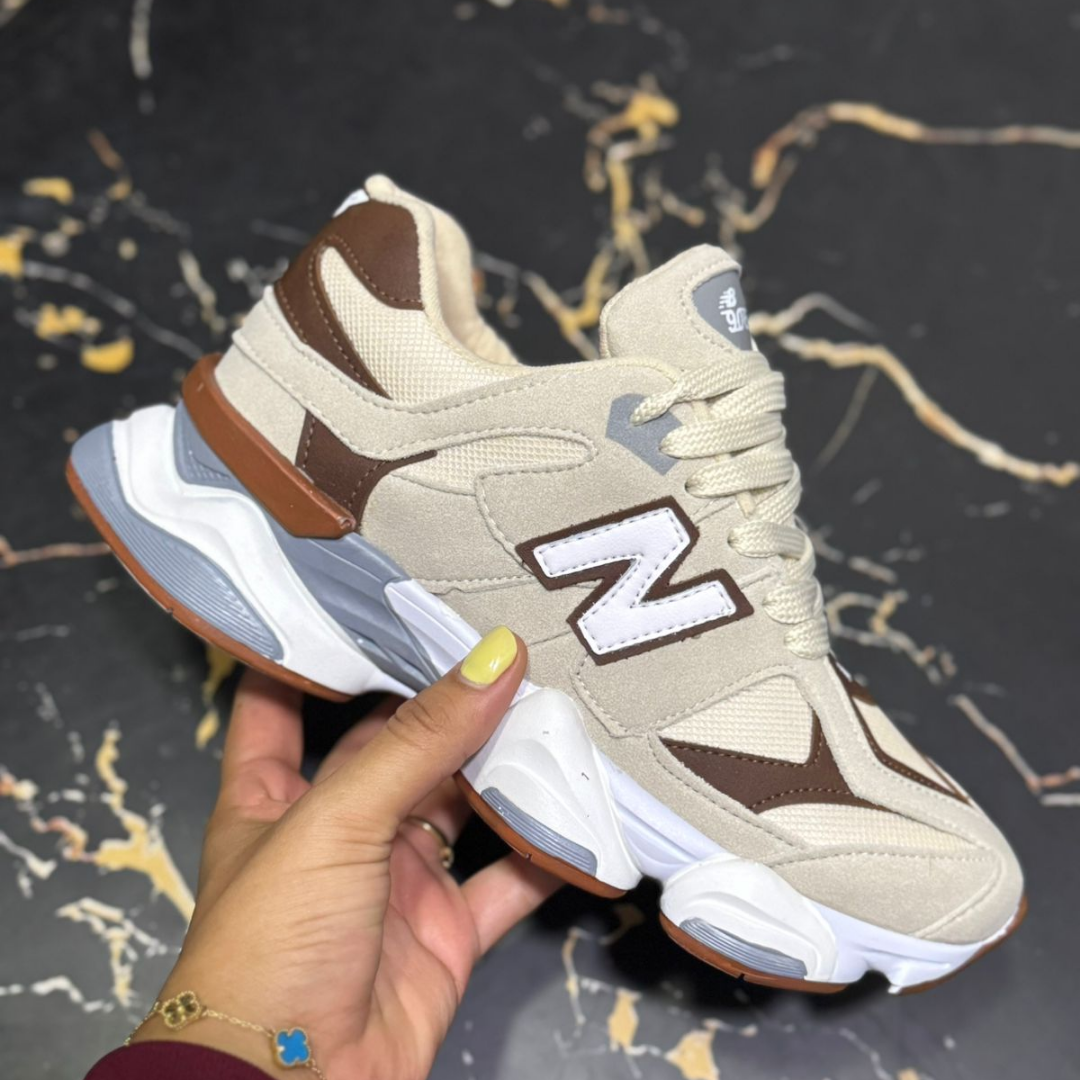 Zyon - Tenis Balance 9060 Beige | Dama