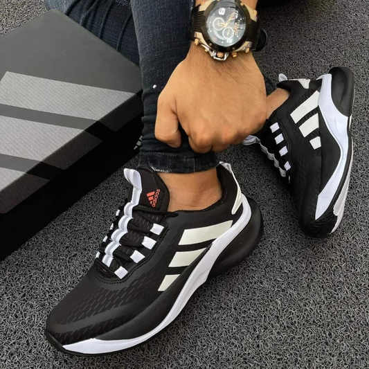 Zyon - Tenis Classic Next-Gen Negro Blanco | Unisex