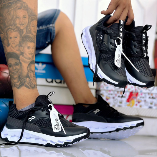 Zyon - Tenis Sky-Walker Negro Blanco | Caballero