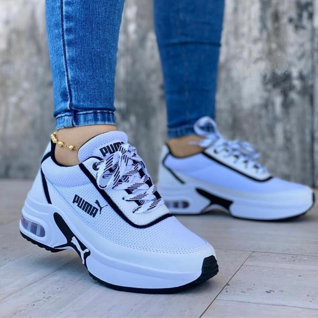 Zyon - Tenis Wild Blanco Plataforma | Unisex